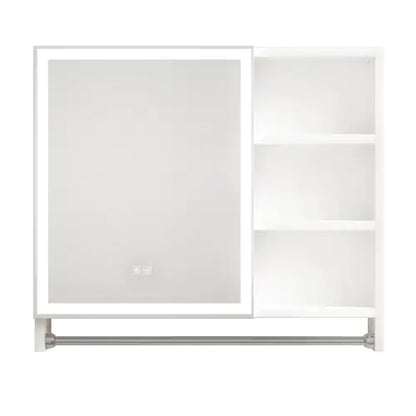 Modern 32x28 Inch Bathroom Cabinet With Mirror And LED Lights